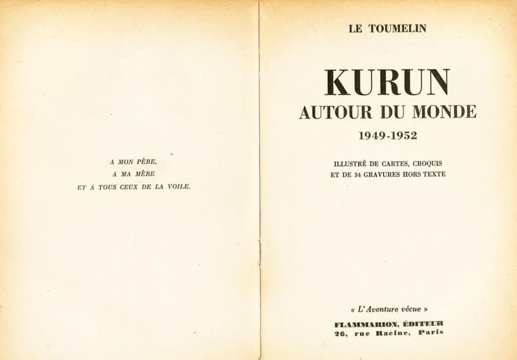 Le Toumelin - Kurun autour du Monde - Flammarion Éditeur - 1953 - 341 pages