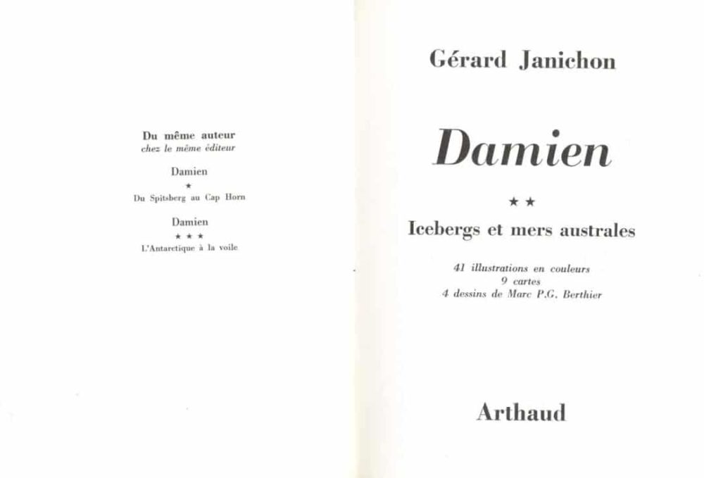 Gérard Janichon - Icebergs et mers australes