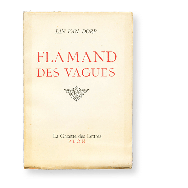 Flamand des vagues Jan Van Dorp Edition originale