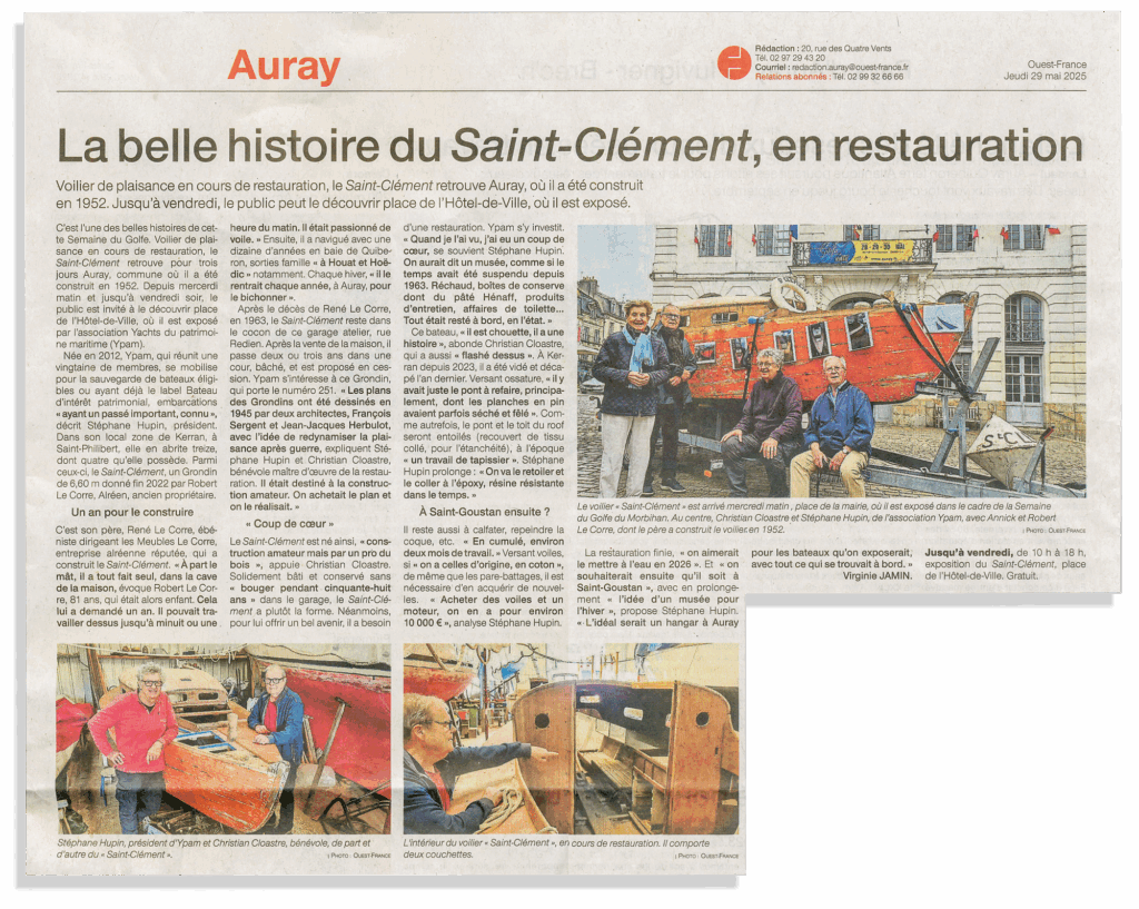 Grondin St-Clément Auray