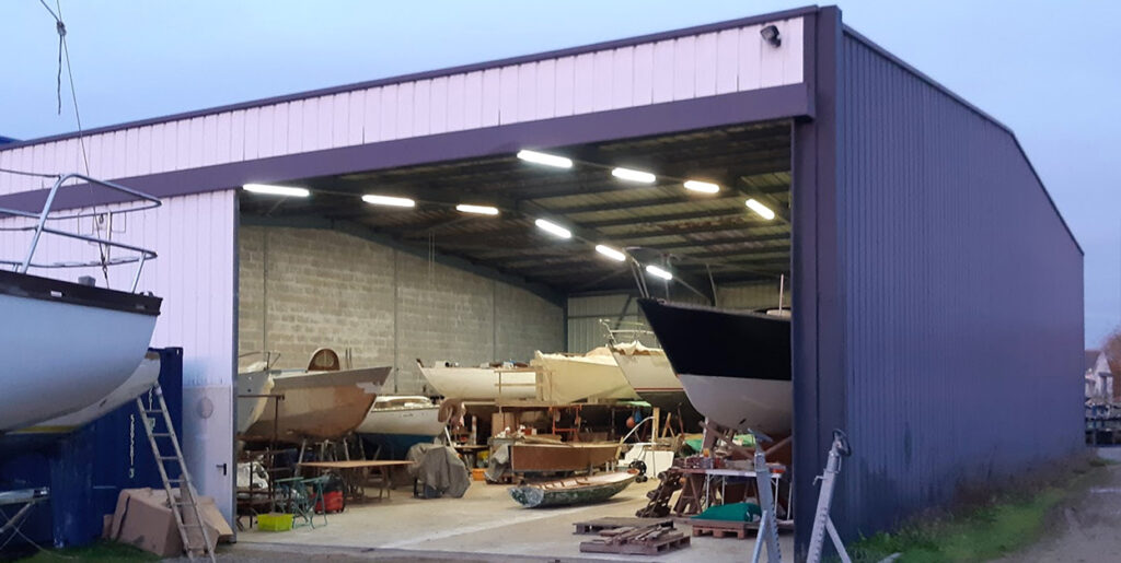 Hangar YPAM 29 ZA de Kerran a Saint-Philibert