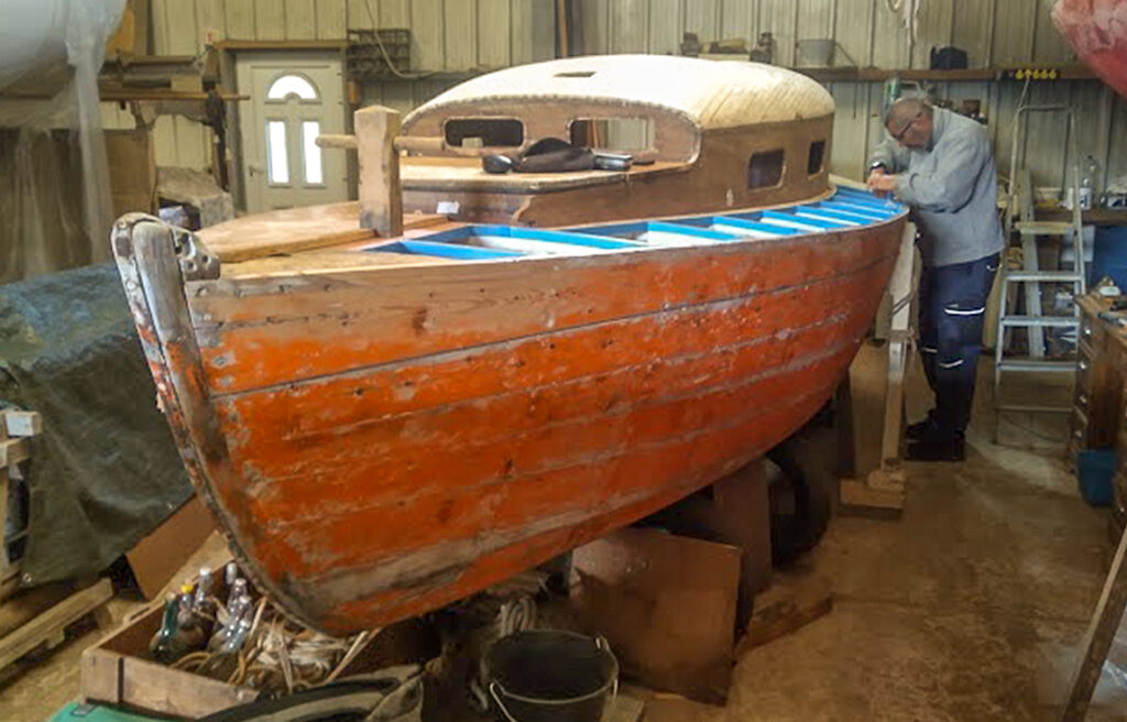 Préparation collage CP pont